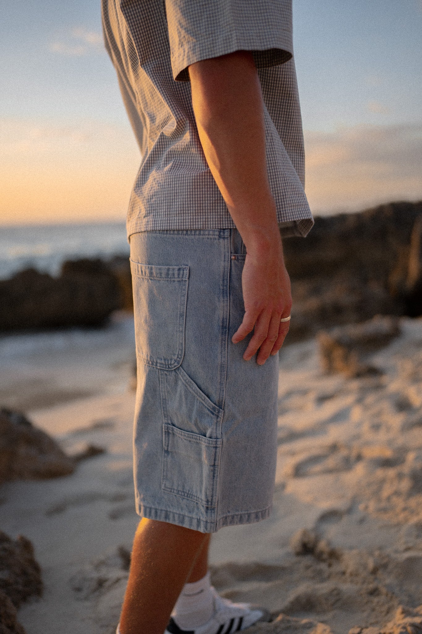 Carpenter Jorts (Blue)