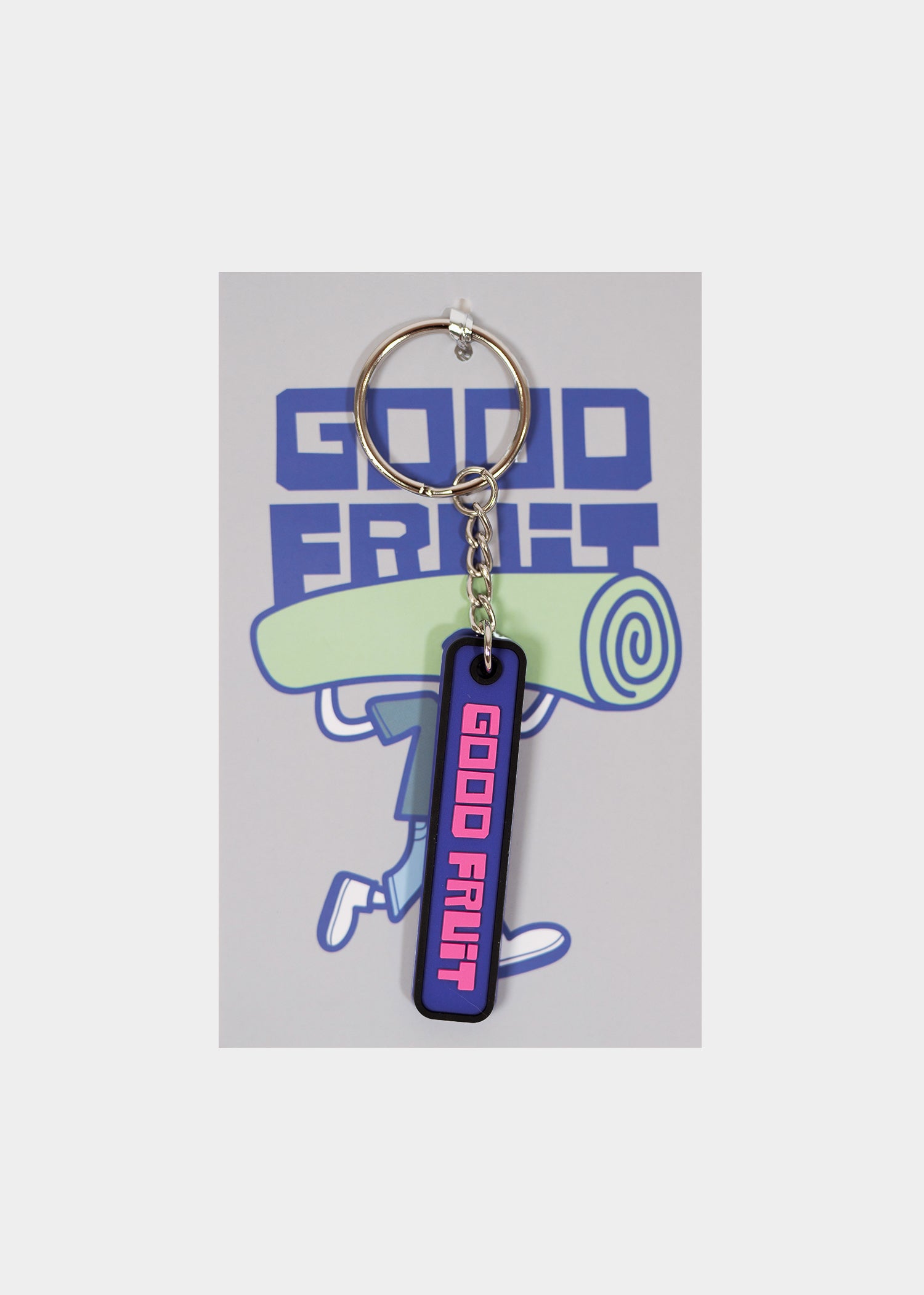 Good Fruit Keychain (Purple)
